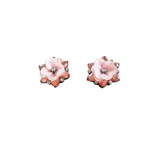 Pink petals flowers magnet